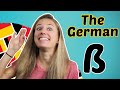 GERMAN PRONUNCIATION 10: The special letter ß (sharp s)