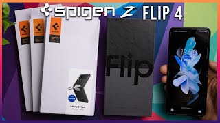 Galaxy Z Flip 4 - Spigen Case Lineup [Air Skin, Tough Armor, Thin Fit Ring]