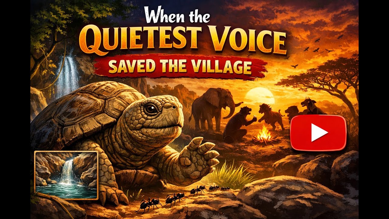 The Quiet One Saved the Village | African Wisdom Story