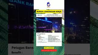 INFO LOWONGAN KERJA TERBARU PT BRI 2023. #shorts #lowongankerjaterbaru