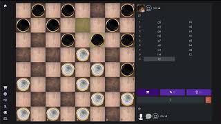 English Checkers Online screenshot 3