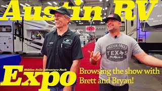 Austin RV Expo 2024 | Walking the Show Room Floor | Hidden Falls Adventure Park \\Texas Off-Road//