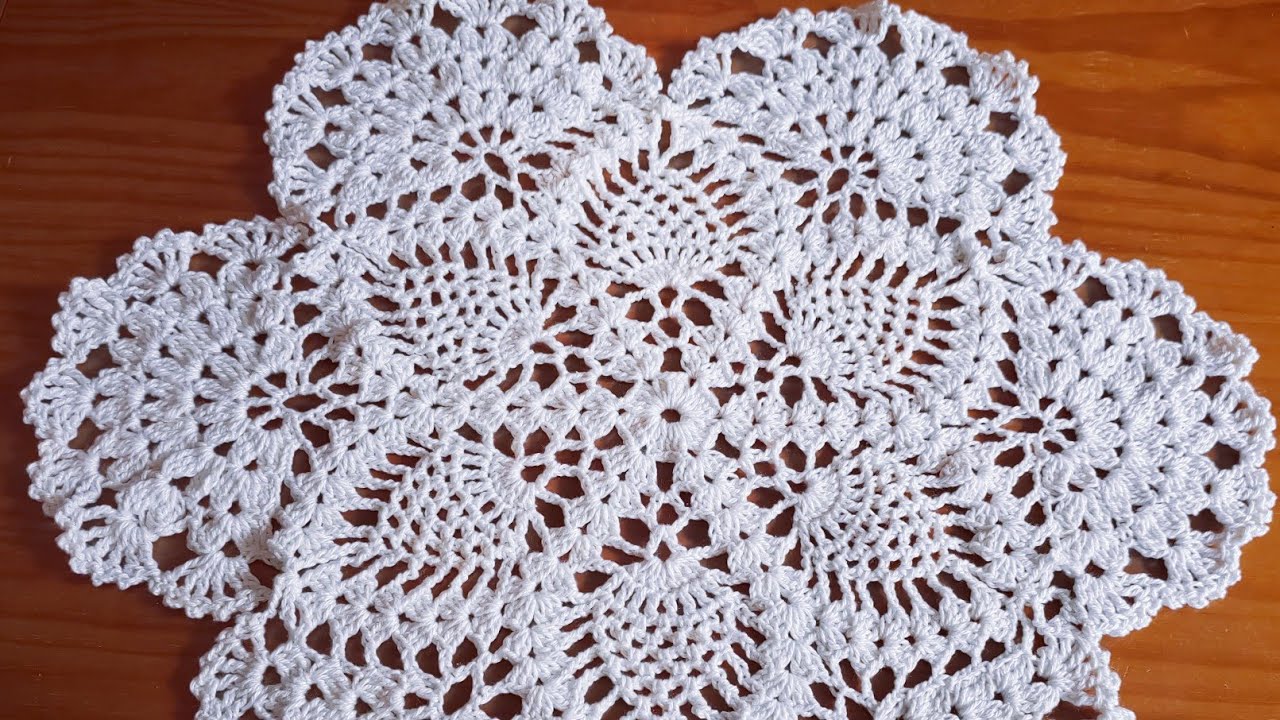 Crochet Pineapple Doily