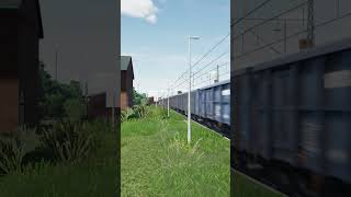 Train Sim World 4: BR193 Vectron passing #railfanning #railway #train #railfan #tsw4 #shorts