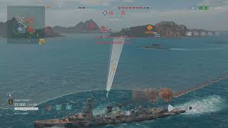 World of Warships: Legends beginner vs AI