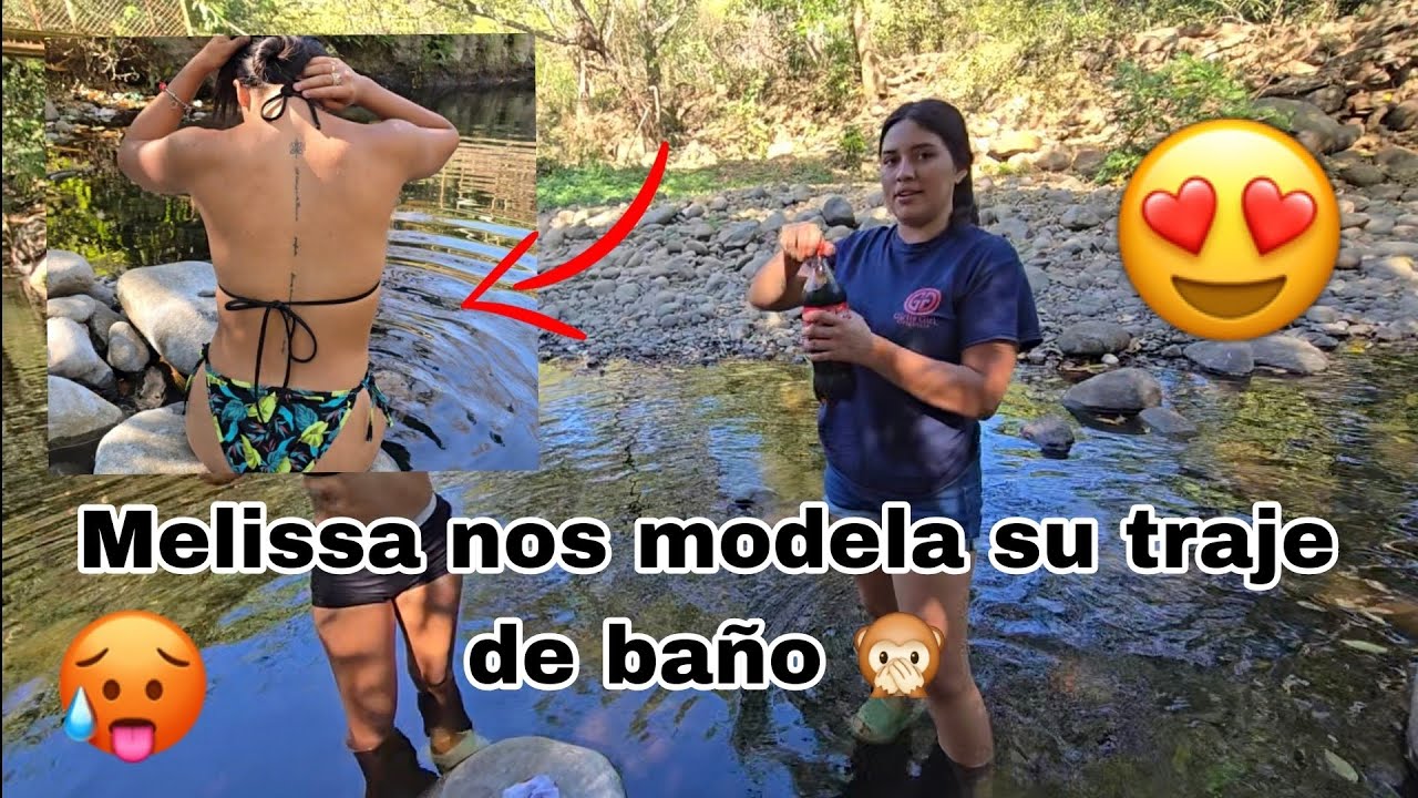 🙊Miren cómo Melissa modela su lindo bikini 👙 😍