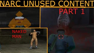 Datamining Series: NARC PS2 Unused weapons, models and debug.