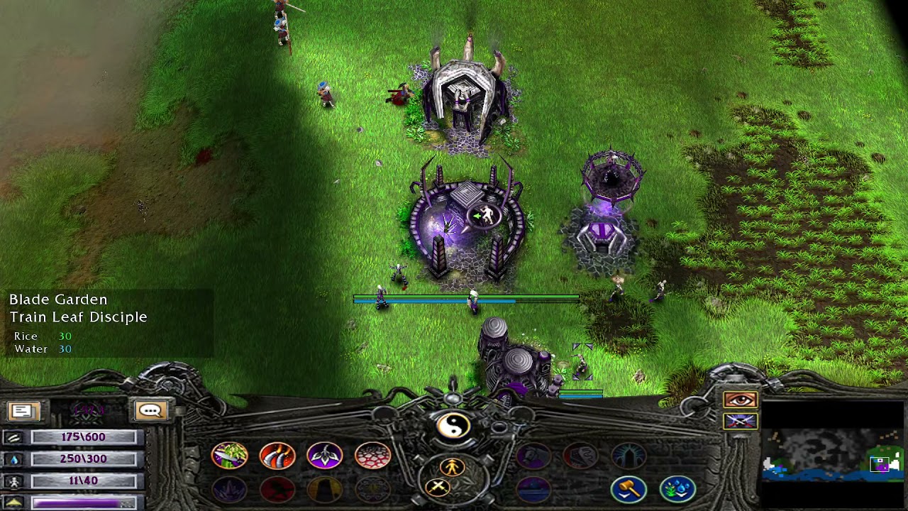 1v1 - Lotus vs Serpent - #4 | Battle Realms Multiplayer