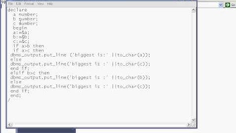 Control Structure in Pl/sql