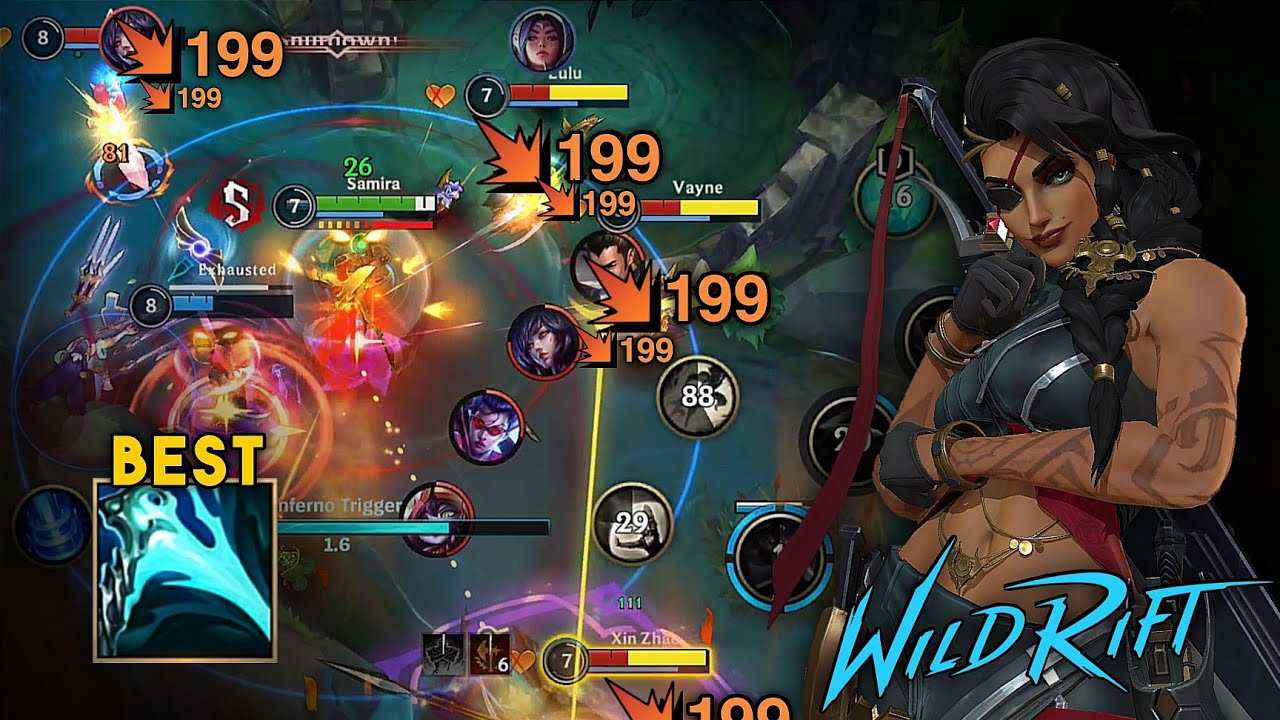 Wild Rift Samita Wild Rift Samira BROKEN BUILD? - YouTube