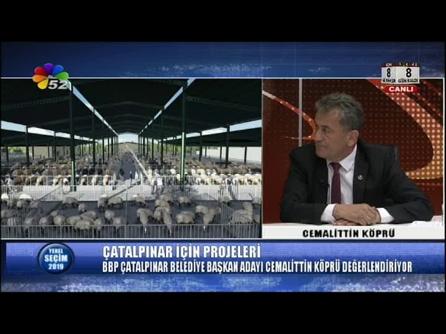23/03/2019 YEREL SEÇİM 2019 - CEMALİTTİN KÖPRÜ / BBP ÇATALPINAR BELEDİYE BAŞKAN ADAYI