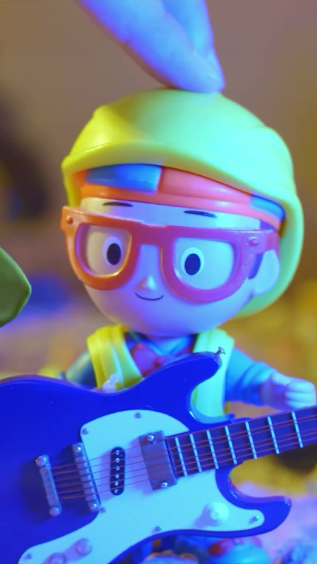 Excavator TECHNO REMIX with Blippi and Lenny Pearce? | Blippi Shorts | #shorts #blippi #blippimusic