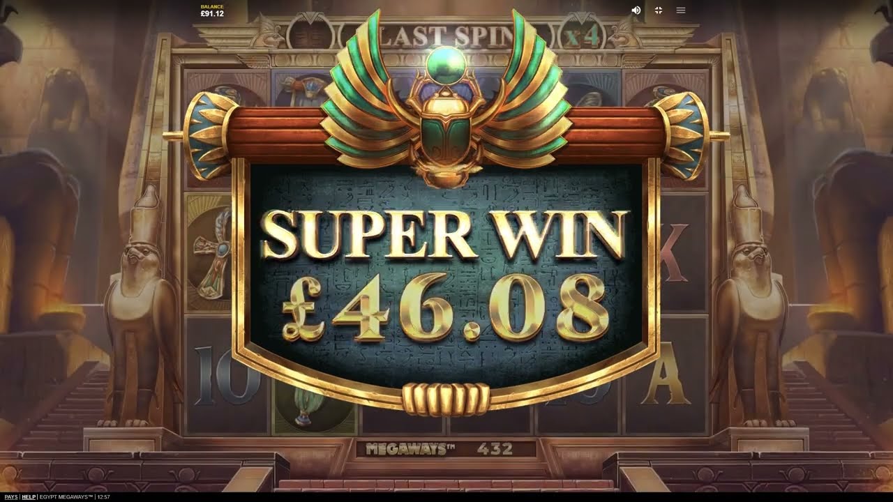 Egypt Megaways Slot Review | Free Play video preview