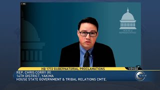 Rep. Chris Corry testifies in favor of emergency powers reform (House Bill 1772) | Jan. 31, 2022