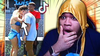 Real Brother Sister Tongue Kiss In Public On Tiktok For Money