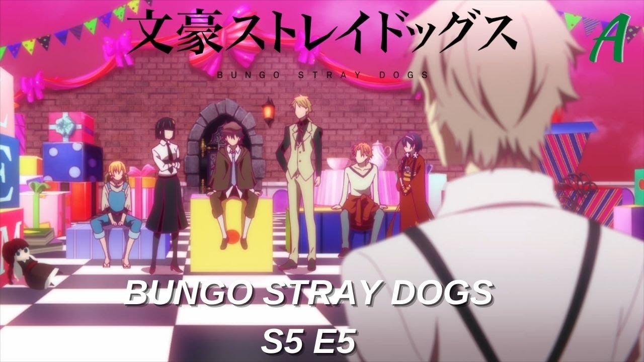 Trailer revela data de estreia de Bungo Stray Dogs 5