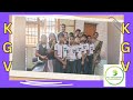 KGV'ians express their gratitude on DOCTORS DAY by giving Thank you card.
