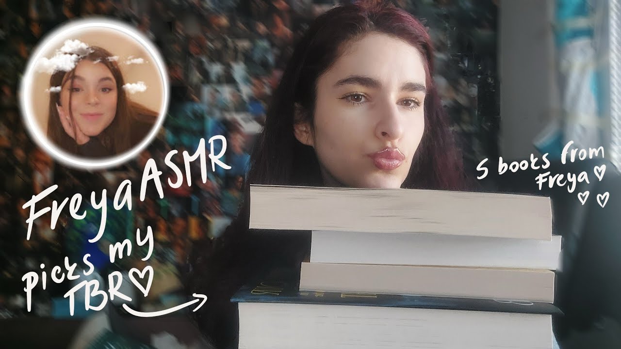 ASMR my girl @FreyaASMR picks my january tbr📚🌟 (whispering & book triggers)