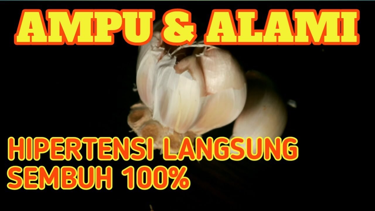 COBA BAHAN INI !!! TUBUH BEBAS HIPERTENSI SECARA ALAMI | Cara mengobati