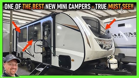 The MOST Creative New Mini Camper Just Landed! 2024 Wildwood FSX 162VIEW Flex Use Travel Trailer