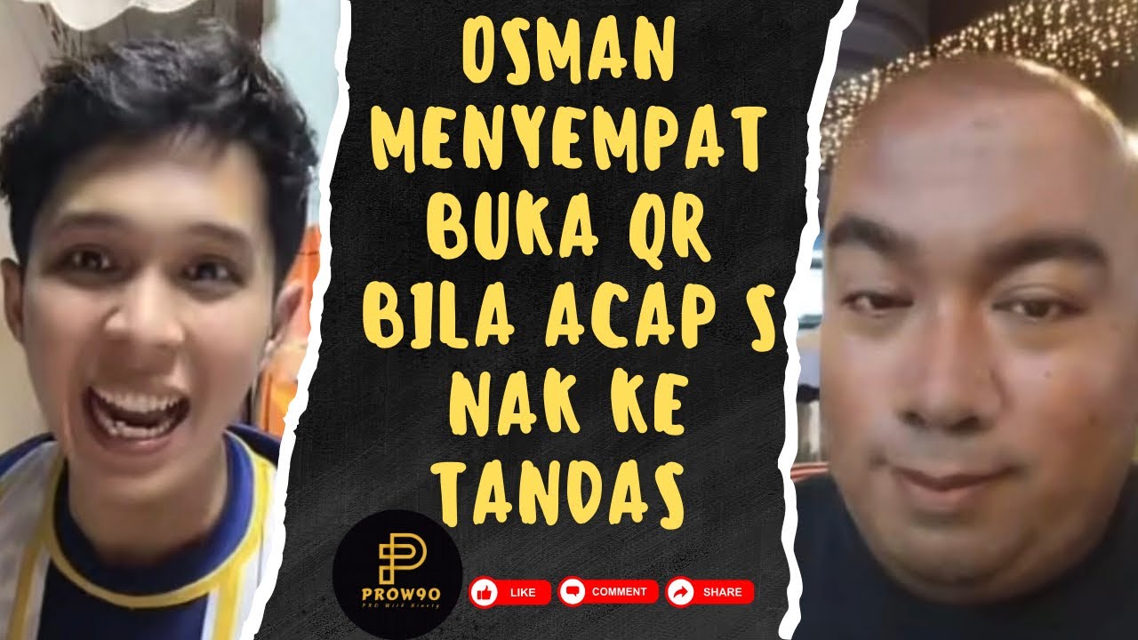 [LAWAK] OSMAN DILUK4I K4NTOI BUKA QR CODE DALAM LIVE ACAP S | 01.02.2026