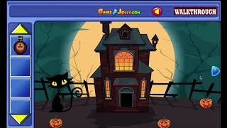 Halloween Doberman Escape Walkthrough - Games2Jolly screenshot 2