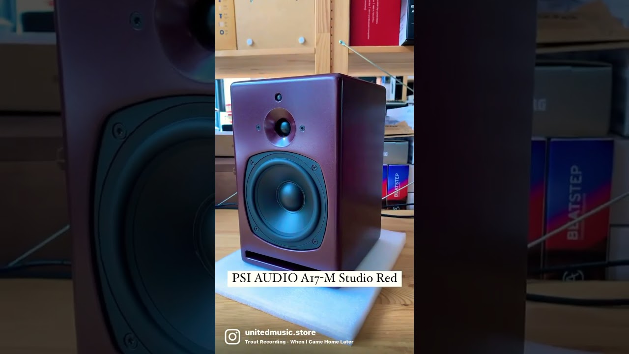 PSI AUDIO A17-M Studio Red 