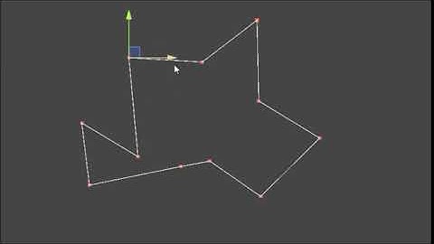 Polyline Tool Editor Unity 3D - Create Path / Traverse / Edit