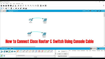 How to Connect Cisco Router & Switch Using Console Cable   Cisco Packet Tracer