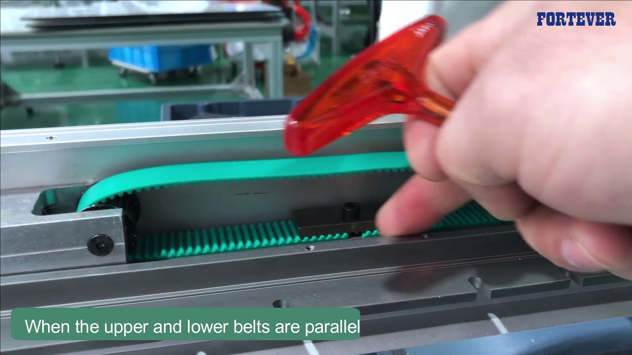 How to change the belt of  FT-1201 （350*500MM）