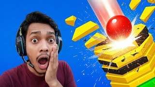 Stack Ball 3D LIVE - Destroying Everything! Can I Beat Level 50? screenshot 2