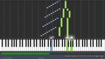 Czerny Exercise 2 from School of Velocity at 75BPM in Synthesia
