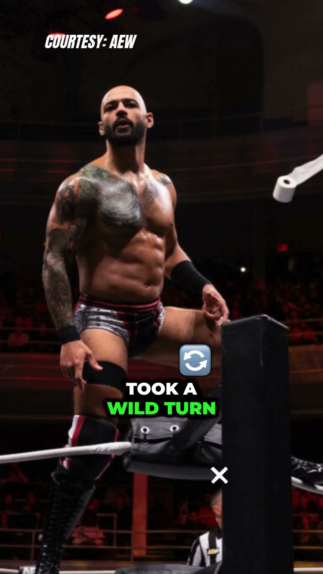 Ricochet’s Backstage Drama Escalates! Is He WWE’s Next Top Heel #Ricochet #WWE #Heels #shorts