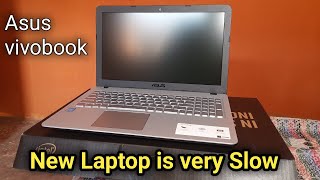 New Asus Laptop is very slow || Don't buy this #asus vivobook # one life journey