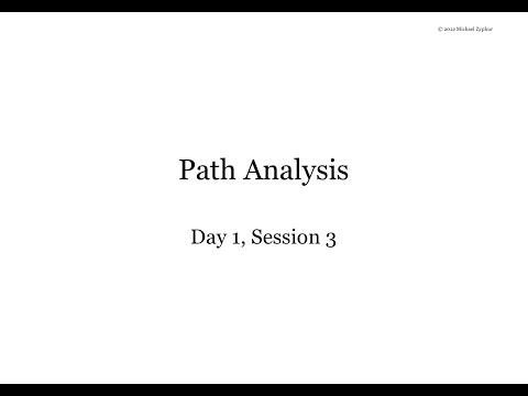 Mplus Workshop (Day 1/5, Session 3/4): Path Analysis