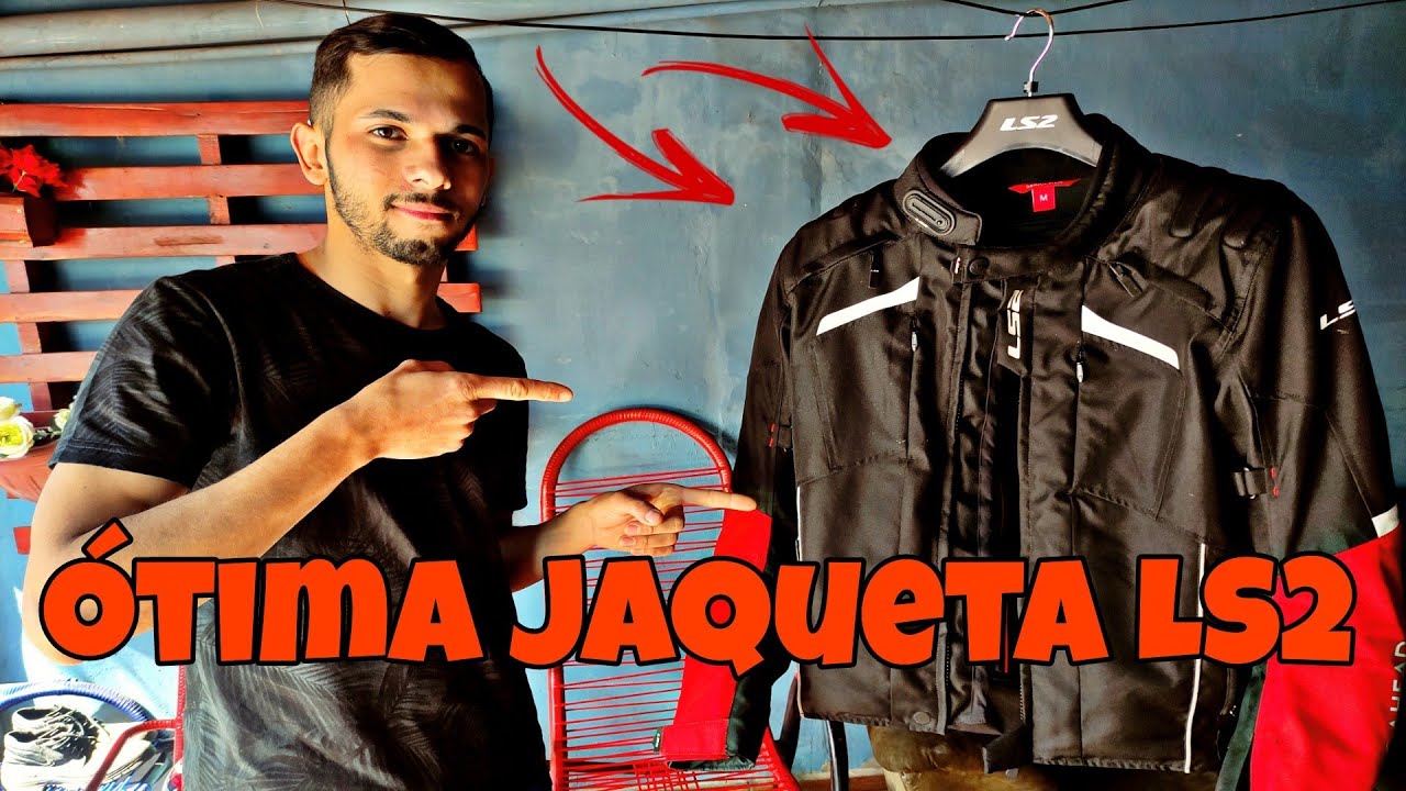 Compensa comprar uma Jaqueta motoqueiro  LS2//!!
