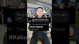 Kabur Aja Dulu? Kabur ke mana nih kita? #shorts