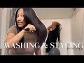 WASHING & STYLING MY MICROLINKS **detailed**