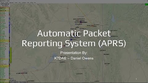 Automatic Packet Reporting System (APRS), by Daniel Owens (K7DAE) | Idaho ERC Net, April 23, 2025