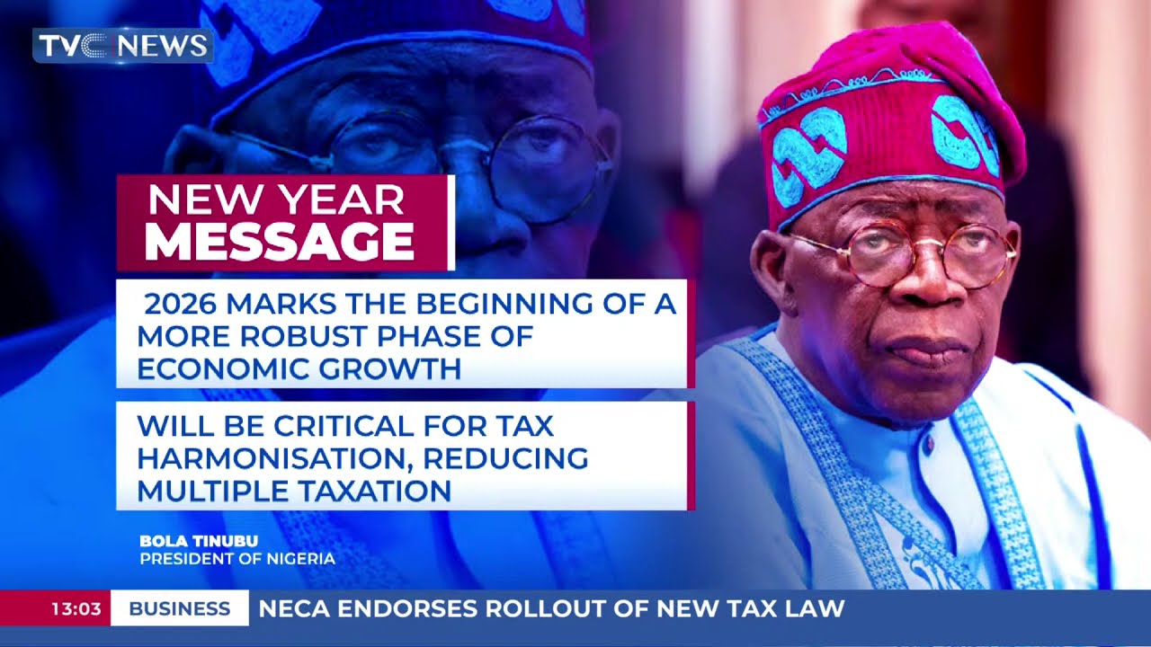 2026 Marks Begining Of A More Robust Phase Of Economic Growth - Pres Tinubu