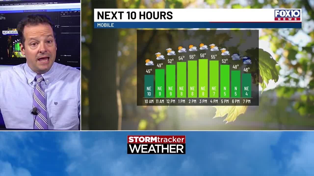 Gradual warming trend before next week's chill - YouTube
