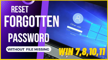 RESET Windows 10 password, No software used. Do it like a pro!
