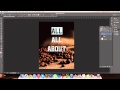 Making a poster design in Photoshop