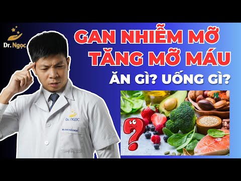 Cách Ăn Uống Cho Người Gan Nhiễm Mỡ, Tăng Mỡ Máu