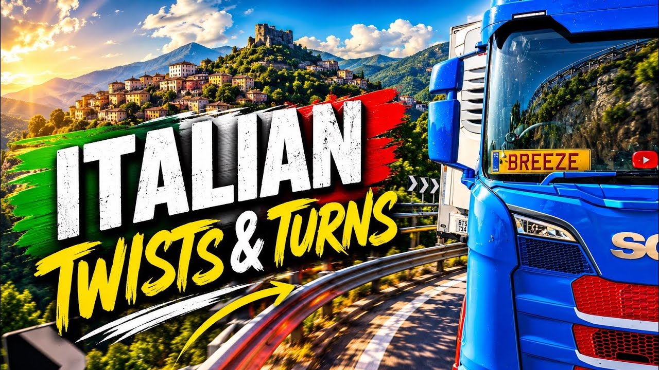 Italian Twists & Turns - European Trucking Pt2