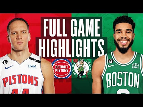 Detroit Pistons vs. Boston Celtics Full Game Highlights | Feb 15 | 2022-2023 NBA Season