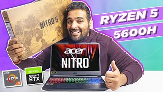 Acer Nitro 5🔥Ryzen 5 5600h + RTX 3050⚡