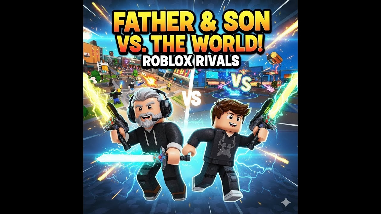 Roblox Rivals Gameplay : Son and Dad Teaming Up - YouTube