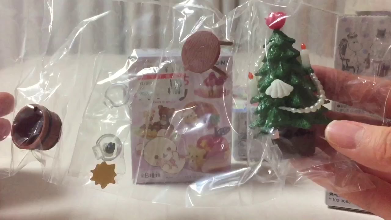 【asmr】スヌーピー/ムーミン/リラックマのミニ玩具開封