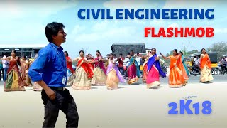 Civil Flash Mob | AAROHAN 2K18 | Mother Theresa Institute of Engineering and Technology
